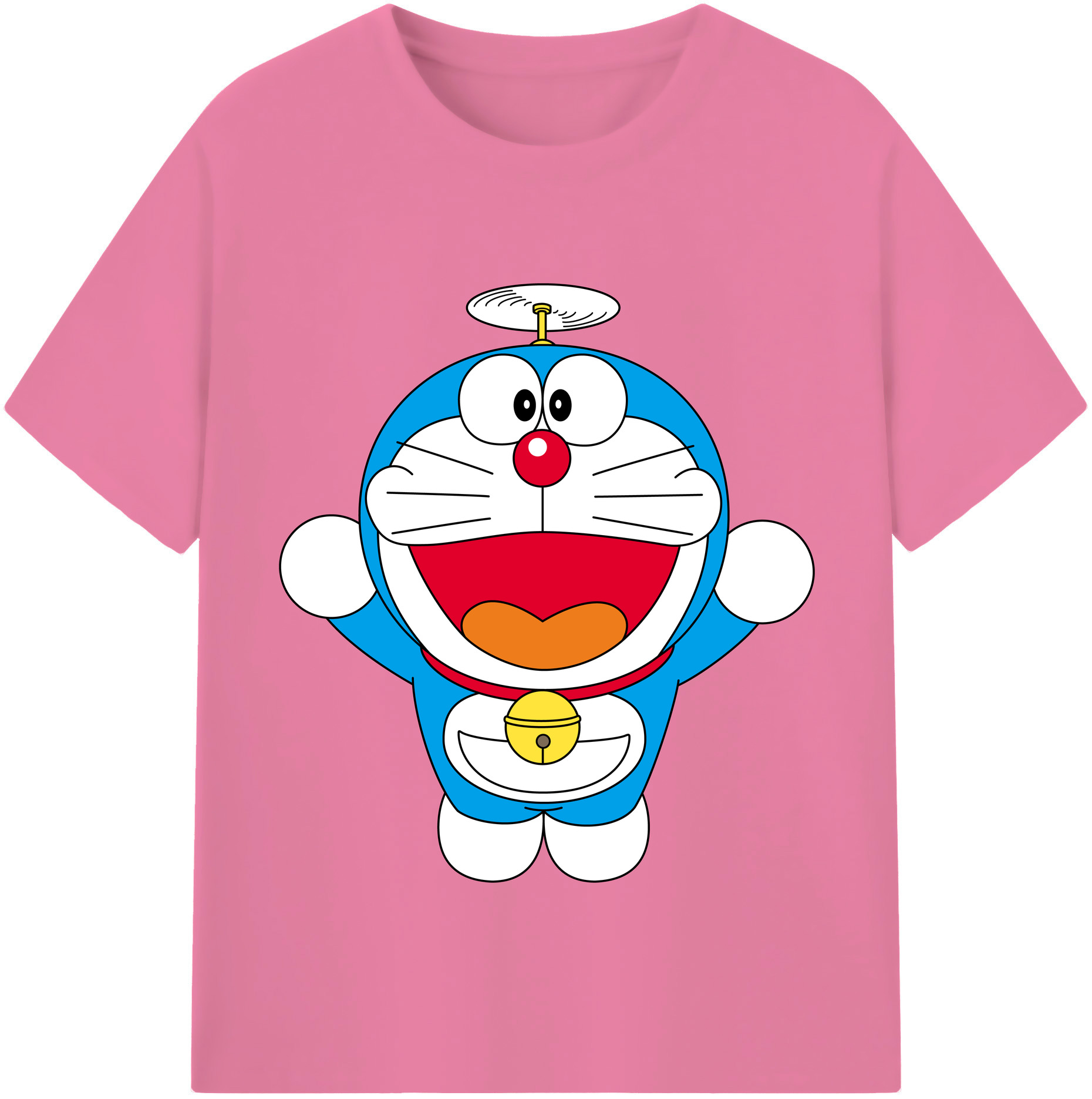 （画像用） ドラえもん Doraemon 綿100％半袖Tシャツ（フロントプリント）